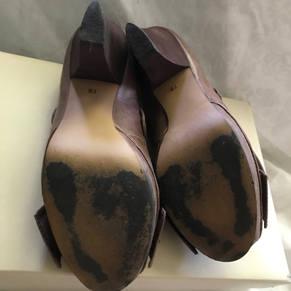 Anthropologie Nava open toe shoes size 7 - Picture 5 of 5